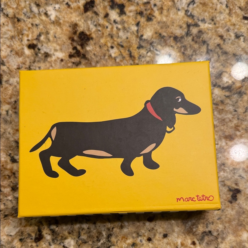 Marc Tetro Dachshund Wristlet Wallet